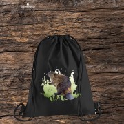 Bóbr europejski - Castor fiber - Prezent dla przyrodnika - Prezent dla przyrodniczki - Worek-Plecak