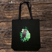 Puszczyk Mszarny - Strix nebulosa - Prezent dla ornitologa - Prezent dla przyrodnika - Torba 2 ucha