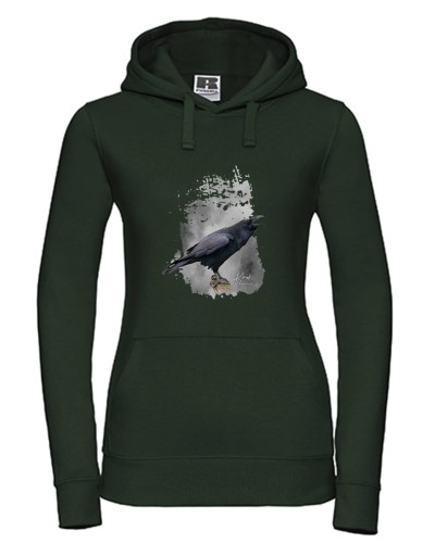 Kruk - Corvus corax - Prezent dla ornitologa - Prezent dla przyrodnika - Bluza