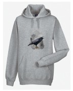 Kruk - Corvus corax - Prezent dla ornitologa - Prezent dla przyrodnika - Bluza