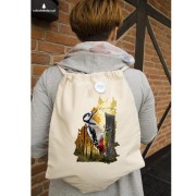 Dzięcioł duży - Dendrocopos major - Prezent dla ornitologa - Worek-Plecak