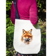 Głowa lisa - Lis rudy - Lis pospolity - Vulpes vulpes - Torba na ramię