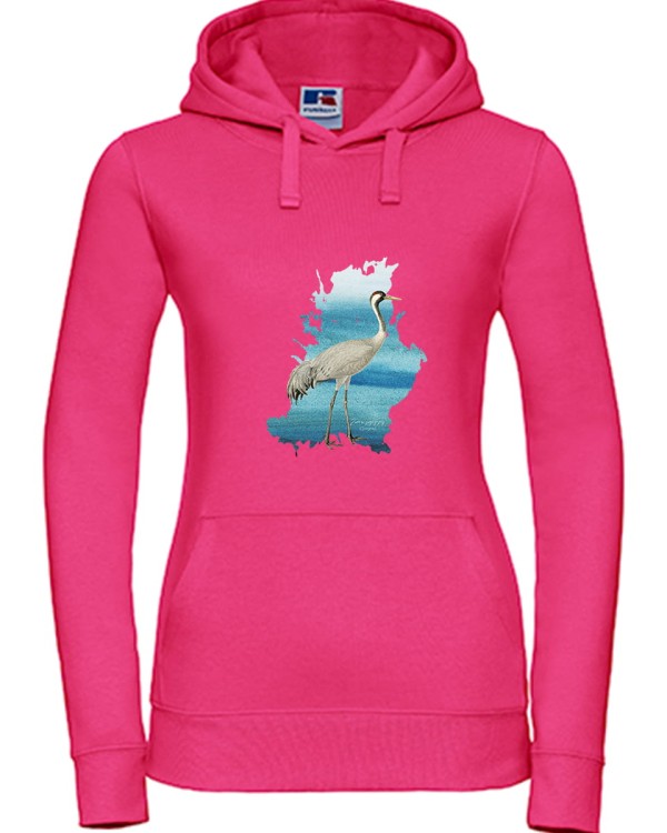 Żuraw zwyczajny - Żuraw - Grus grus - prezent dla ornitologa - Prezent dla przyrodnika - Bluza