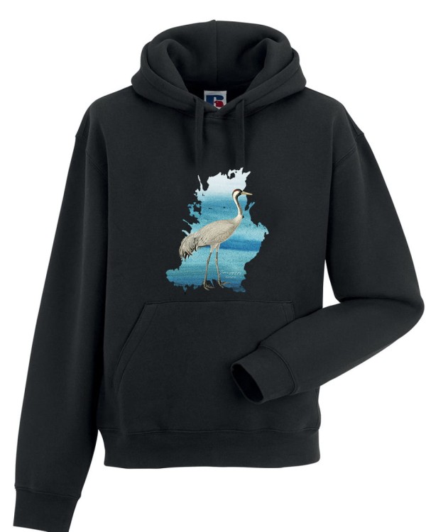 Żuraw zwyczajny - Żuraw - Grus grus - prezent dla ornitologa - Prezent dla przyrodnika - Bluza
