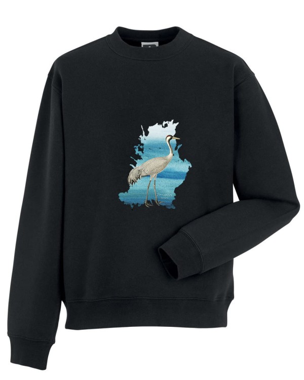 Żuraw zwyczajny - Żuraw - Grus grus - prezent dla ornitologa - Prezent dla przyrodnika - Bluza