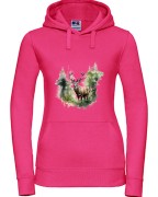 Jeleń szlachetny - Jeleń europejski - Jeleń - Bluza z jeleniem - Cervus elaphus - Prezent dla przyrodnika - Prezent dla zoologa - Prezent dla leśnika - Bluza dla leśniczego - Bluza dla myśliwego - Bluza - Człowiek z lasu