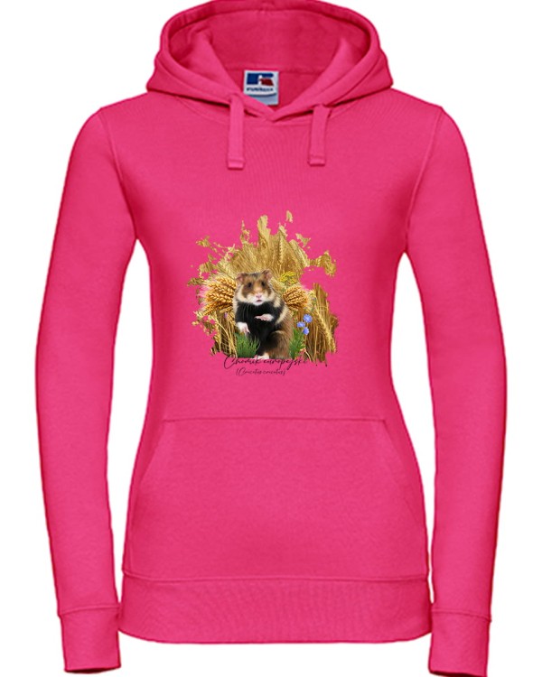 Chomik europejski - Cricetus cricetus - Pies ziemny - Prezent dla przyrodnika - Bluza z chomikiem - Człowiek z lasu