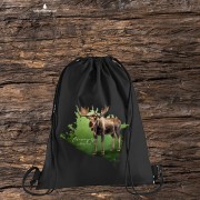 Łoś euroazjatycki - Alces alces - Łoś - Prezent dla przyrodnika - Worek-Plecak