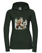 Uszatka - Asio otus - Prezent dla ornitologa - Prezent dla przyrodnika - Bluza