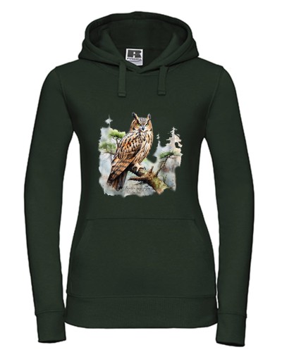 Uszatka - Asio otus - Prezent dla ornitologa - Prezent dla przyrodnika - Bluza