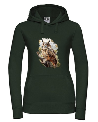 Uszatka - Asio otus - Prezent dla ornitologa - Prezent dla przyrodnika - Uszatka #2 - Bluza