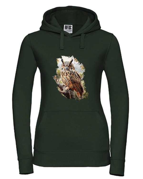 Uszatka - Asio otus - Prezent dla ornitologa - Prezent dla przyrodnika - Uszatka #2 - Bluza