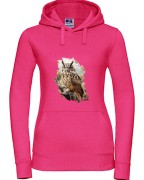 Uszatka - Asio otus - Prezent dla ornitologa - Prezent dla przyrodnika - Uszatka #2 - Bluza