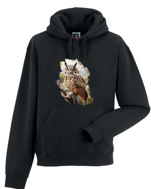 Uszatka - Asio otus - Prezent dla ornitologa - Prezent dla przyrodnika - Uszatka #2 - Bluza