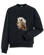 Uszatka - Asio otus - Prezent dla ornitologa - Prezent dla przyrodnika - Uszatka #2 - Bluza