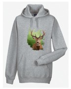 Jeleń szlachetny - Jeleń europejski - Cervus elaphus - Prezent dla przyrodnika - Jeleń #2 - Bluza