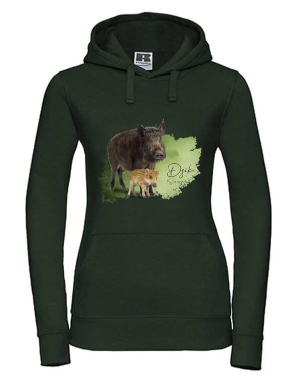 Dzik - Sus scrofa - Prezent dla przyrodnika - Prezent dla zoologa - Bluza
