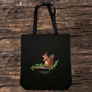 Wiewiórka pospolita - Sciurus vulgaris - Prezent dla przyrodnika - Wiewiórka #2 - Torba 2 ucha