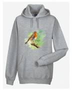 Rudzik - Erithacus rubicola - Raszka - Prezent dla ornitologa - Bluza