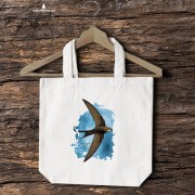 Jerzyk zwyczajny - Apus apus - Jerzyk ptak - Prezent dla ornitologa - Prezent dla przyrodnika - Torba 2 ucha