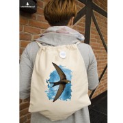 Jerzyk zwyczajny - Apus apus - Jerzyk ptak - Prezent dla ornitologa - Prezent dla przyrodnika - Worek-Plecak