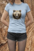 Niedźwiedź brunatny - Ursus arctos - Niedźwiedź - Głowa niedźwiedzia - Prezent dla przyrodnika - Koszulka z niedźwiedziem