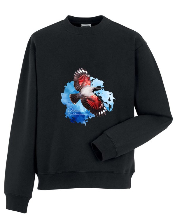 Pomurnik - Tichodroma muraria - Prezent dla ornitologa - Prezent dla przyrodnika - Bluza z Pomurnikiem - Bluza - Człowiek z lasu