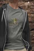 Tygrzyk paskowany - Argiope bruennichi - Prezent dla arachnologa - Prezent dla przyrodnika - Koszulka - Człowiek z lasu