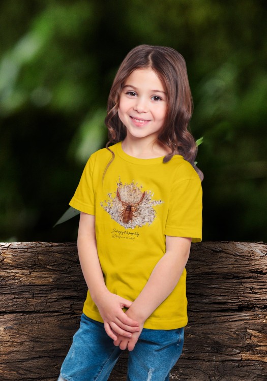 Zaleszczotek pospolity - Zaleszczotek książkowy - Chelifer cancroides - Prezent dla przyrodnika – Koszulka dziecięca - Człowiek z lasu