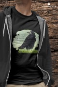 Gawron - Corvus frugilegus - Prezent dla ornitologa – Prezent dla przyrodnika - Koszulka z gawronem - Człowiek z lasu