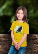 Gawron - Corvus frugilegus - Prezent dla ornitologa – Prezent dla przyrodnika - Koszulka dziecięca - Koszulka z gawronem - Człowiek z lasu
