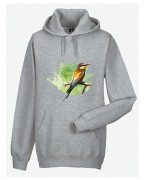 Żołna zwyczajna - Żołna pszczołojad - Merops apiaster - Żołna #2- Prezent dla ornitologa – Prezent dla przyrodnika - Bluza premium - Człowiek z lasu - Bluza z żołną