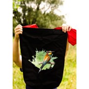 Żołna zwyczajna - Żołna pszczołojad - Merops apiaster - Żołna #2 - Prezent dla ornitologa – Prezent dla przyrodnika - Torba na ramię