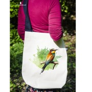 Żołna zwyczajna - Żołna pszczołojad - Merops apiaster - Żołna #2 - Prezent dla ornitologa – Prezent dla przyrodnika - Torba na ramię