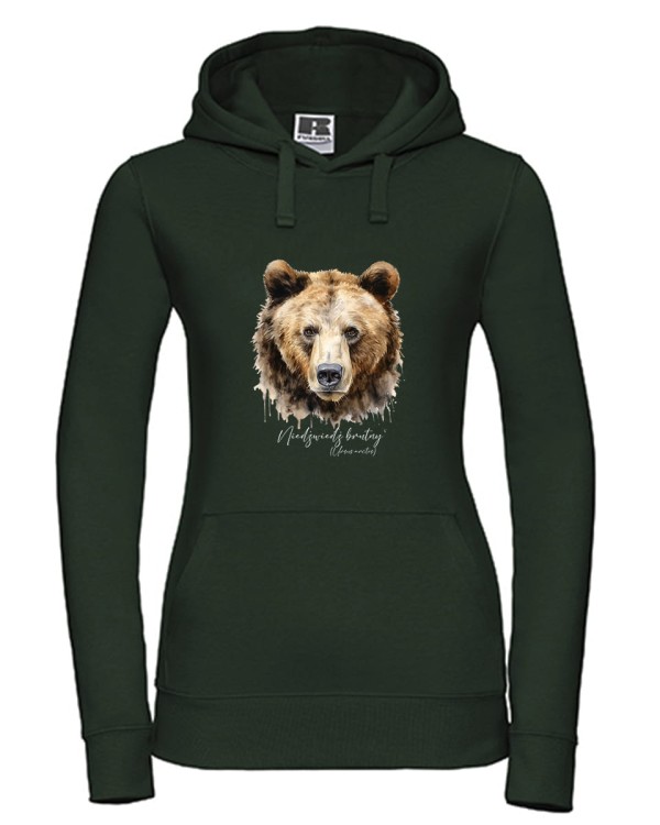 Niedźwiedź brunatny - Ursus arctos - Głowa niedźwiedzia - Prezent dla przyrodnika - Bluza