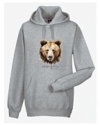 Niedźwiedź brunatny - Ursus arctos - Głowa niedźwiedzia - Prezent dla przyrodnika - Bluza