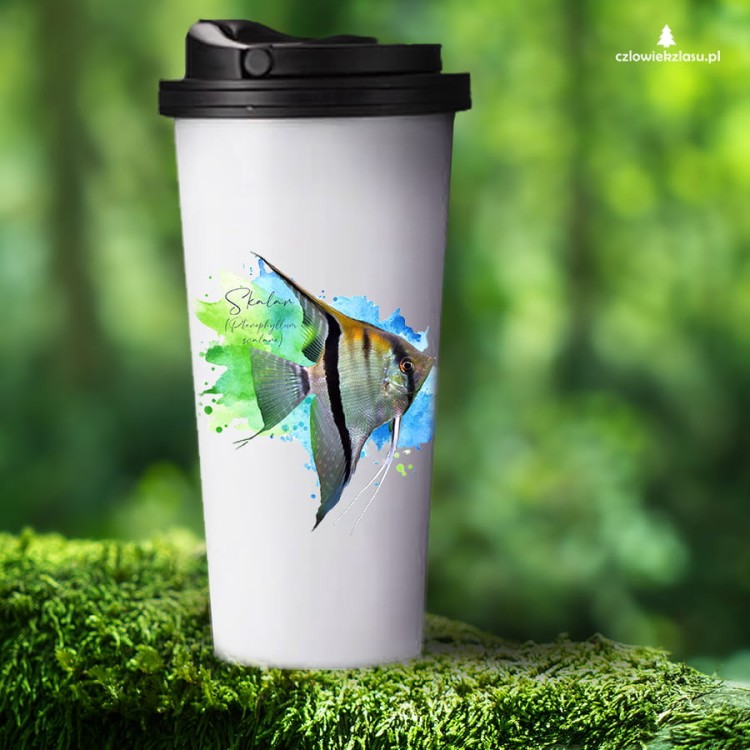 Skalar /Pterophyllum scalare/ - kubek termiczny