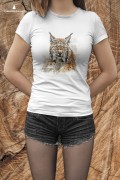 Ryś euroazjatycki #2 - Ryś - Lynx lynx – Koszulka damska / męska
