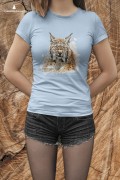 Ryś euroazjatycki #2 - Ryś - Lynx lynx – Koszulka damska / męska