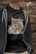 Ryś euroazjatycki #2 - Ryś - Lynx lynx – Koszulka damska / męska