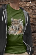 Ryś euroazjatycki #2 - Ryś - Lynx lynx – Koszulka damska / męska