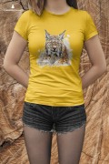 Ryś euroazjatycki #2 - Ryś - Lynx lynx – Koszulka damska / męska