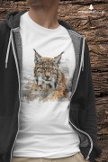 Ryś euroazjatycki #2 - Ryś - Lynx lynx – Koszulka damska / męska