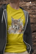 Ryś euroazjatycki #2 - Ryś - Lynx lynx – Koszulka damska / męska