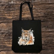Ryś euroazjatycki #2 - Lynx lynx - Prezent dla przyrodnika - Prezent dla przyrodniczki - Torba 2 ucha
