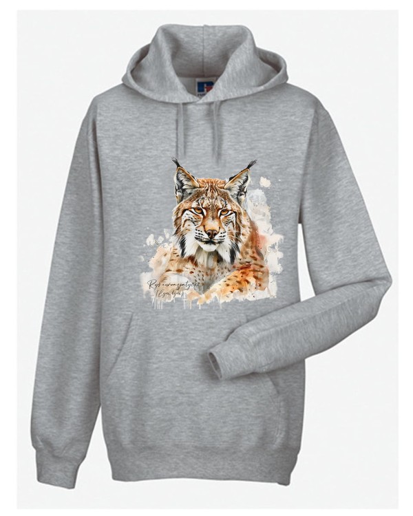 Ryś euroazjatycki #2 - Lynx lynx - Prezent dla przyrodnika - Prezent dla przyrodniczki - Bluza