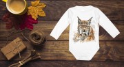 Ryś euroazjatycki #2 - Lynx lynx - Prezent dla przyrodnika - Prezent dla przyrodniczki - Body - Bodziak
