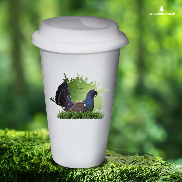 Głuszec /Tetrao urogallus/ - prezent dla Ornitologa - Tumbler