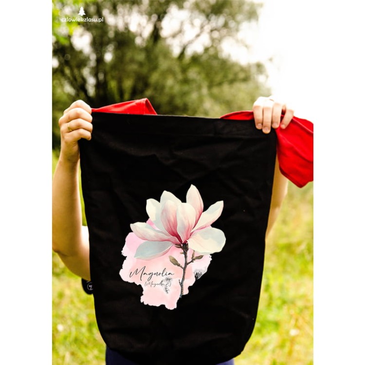 Magnolia /Magnolia L./ – prezent dla botanika, prezent dla florysty, miłośnika roślin - Torba na ramię