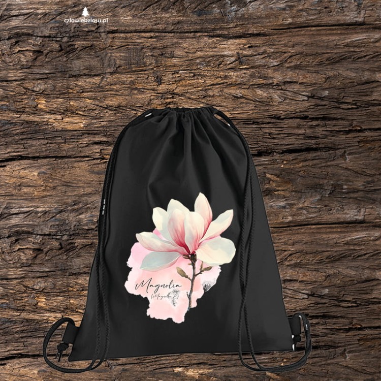 Magnolia /Magnolia L./ – prezent dla botanika, prezent dla florysty, miłośnika roślin - Worek-Plecak